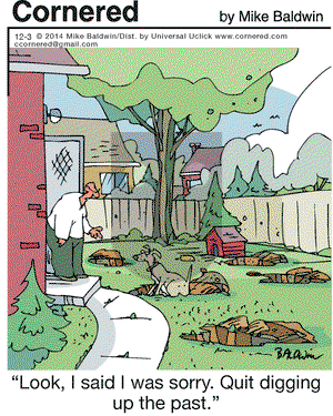 Cornered on Wednesday December 3, 2014 Comic Strip
