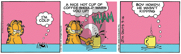 Garfield on Friday March 16, 2007 Comic Strip