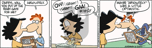 Baby Blues on Thursday October 15, 2015 Comic Strip