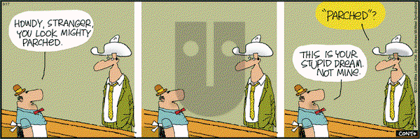 Mike du Jour on Monday March 17, 2025 Comic Strip