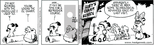 Over the Hedge on Monday September 15, 1997 Comic Strip