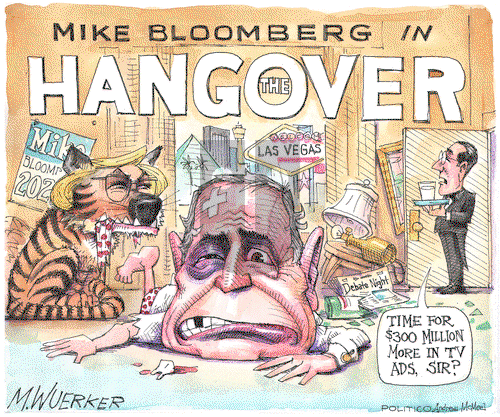 Matt Wuerker on Thursday February 20, 2020 Comic Strip