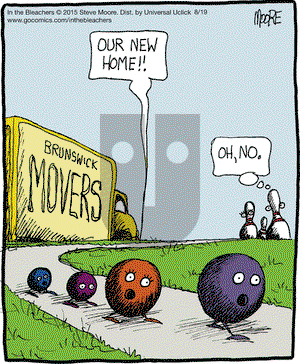 In the Bleachers on Wednesday August 19, 2015 Comic Strip