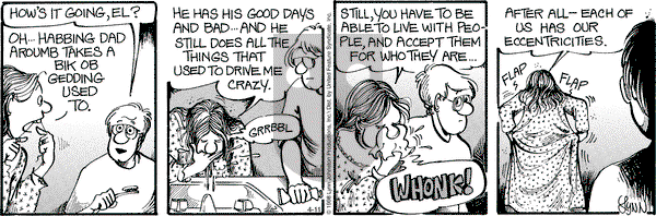For Better or For Worse on Saturday April 11, 1998 Comic Strip