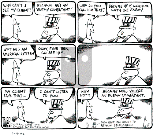Tom Toles on Saturday March 19, 2005 Comic Strip