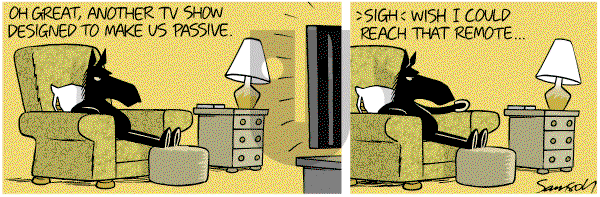 Dark Side of the Horse on Monday September 26, 2011 Comic Strip