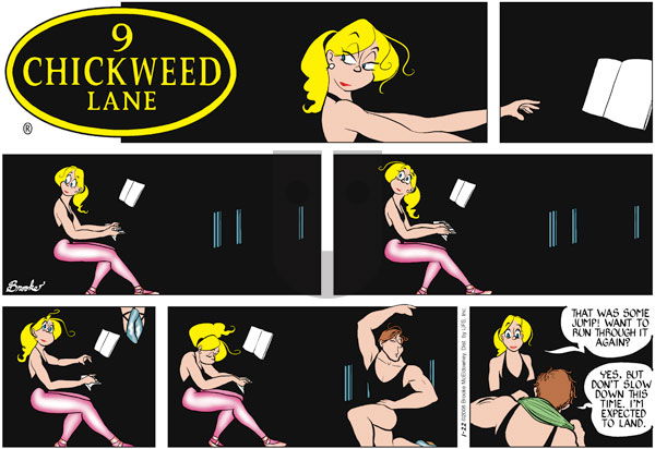 9 Chickweed Lane - Sunday January 22, 2006 Comic Strip