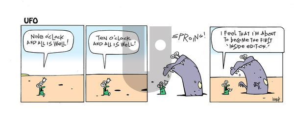 UFO - Monday December 4, 2023 Comic Strip