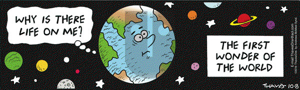Frank and Ernest on Tuesday October 8, 2019 Comic Strip
