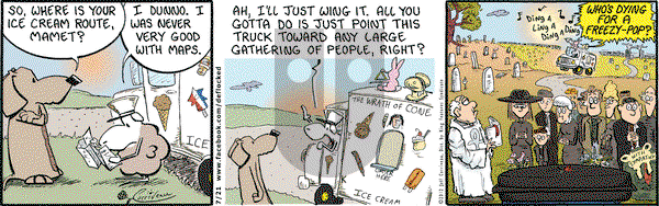 DeFlocked on Saturday July 21, 2012 Comic Strip