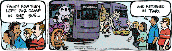 JumpStart on Wednesday August 31, 2016 Comic Strip