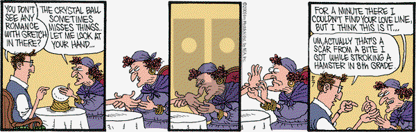 Monty on Thursday May 7, 2009 Comic Strip