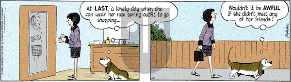 Fred Basset on Tuesday April 8, 2025 Comic Strip