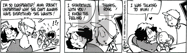 Rose is Rose on Friday November 5, 1993 Comic Strip