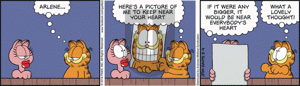 Garfield on Friday May 4, 2018 Comic Strip