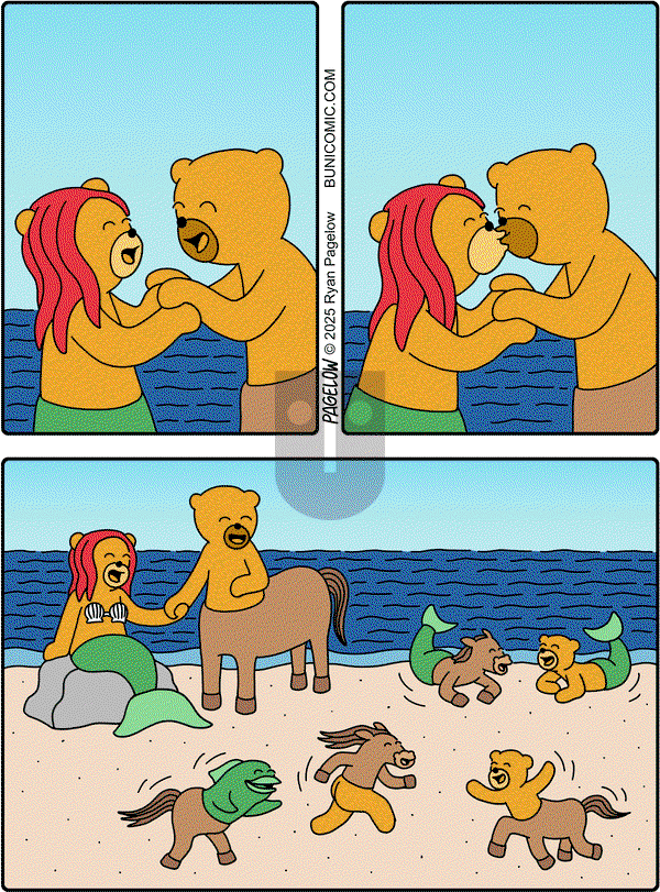 Buni on Wednesday April 2, 2025 Comic Strip