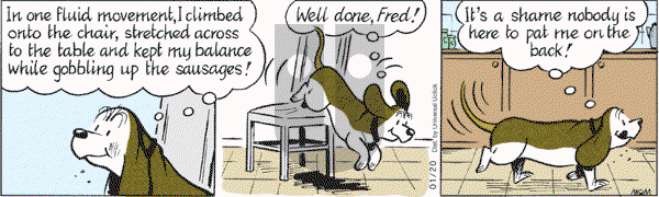 Fred Basset on Thursday January 20, 2011 Comic Strip