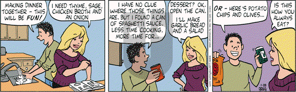 Luann on Thursday November 28, 2013 Comic Strip