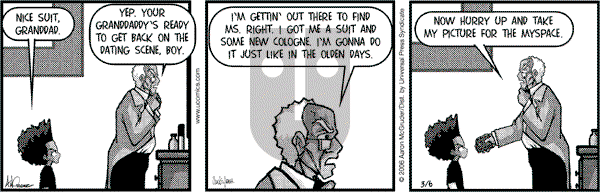 The Boondocks on Monday October 7, 2013 Comic Strip
