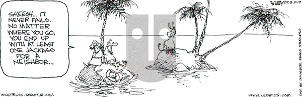 Non Sequitur on Monday May 19, 2003 Comic Strip