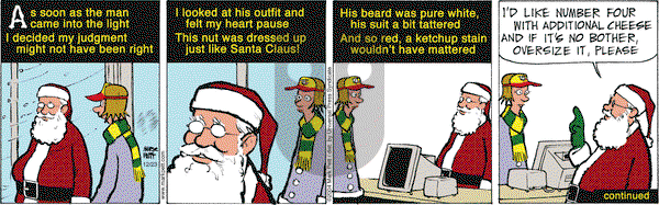 Lucky Cow on Thursday December 23, 2004 Comic Strip