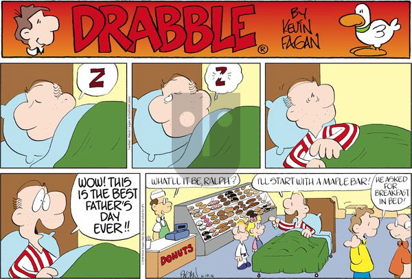 Drabble on Sunday June 19, 2016 Comic Strip