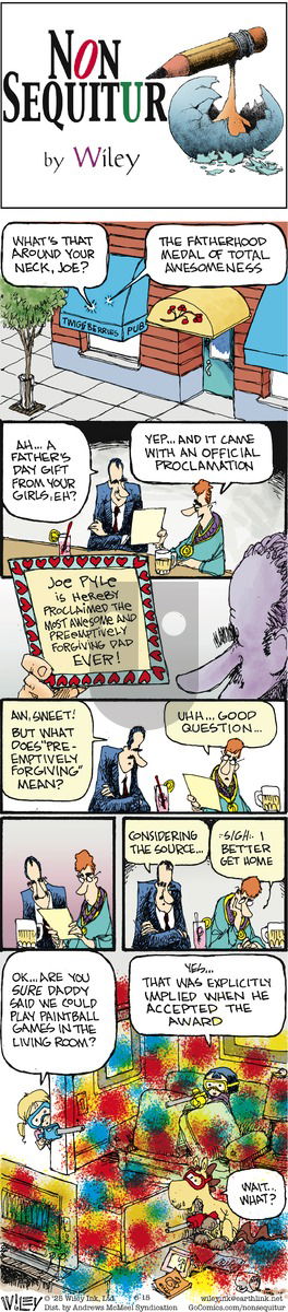 Non Sequitur on Sunday June 15, 2025 Comic Strip