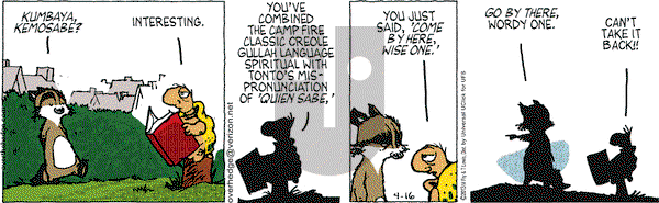 Over the Hedge on Tuesday April 16, 2013 Comic Strip