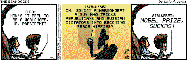 La Cucaracha on Friday September 27, 2013 Comic Strip