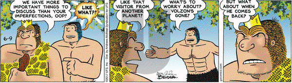 Alley Oop on Friday June 9, 2017 Comic Strip