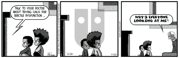 The Boondocks on Monday June 25, 2012 Comic Strip