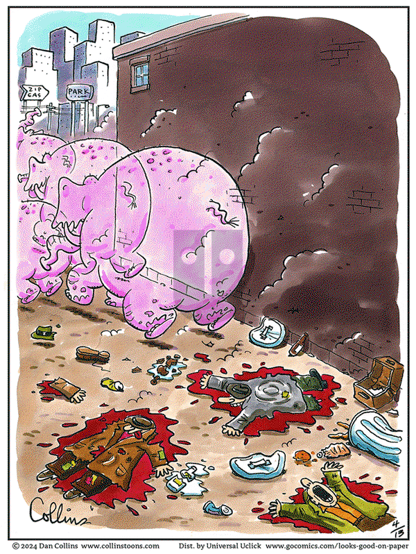 Looks Good on Paper - Saturday April 13, 2024 Comic Strip