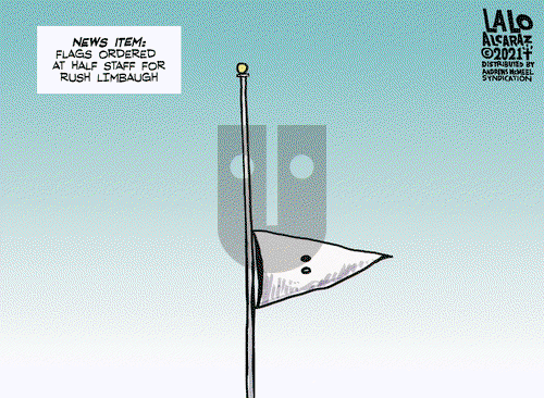 Lalo Alcaraz on Tuesday February 23, 2021 Comic Strip