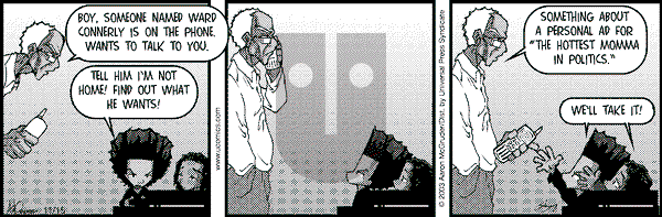The Boondocks on Saturday June 18, 2011 Comic Strip