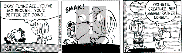 Peanuts - Thursday November 4, 1993 Comic Strip