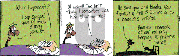 The Knight Life on Friday January 23, 2009 Comic Strip