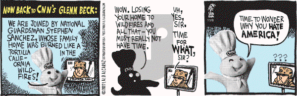 La Cucaracha on Thursday November 8, 2007 Comic Strip