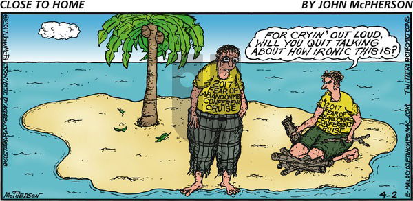 Close to Home - Sunday April 2, 2017 Comic Strip