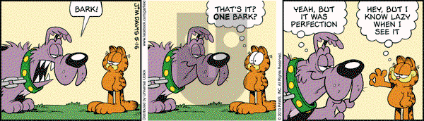 Garfield on Thursday May 16, 2013 Comic Strip