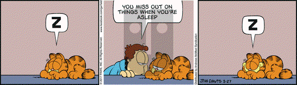 Garfield on Monday March 27, 2017 Comic Strip