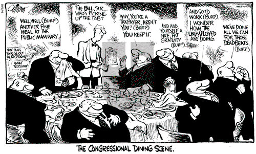 Pat Oliphant on Friday October 4, 1991 Comic Strip