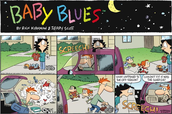 Baby Blues on Sunday September 29, 2013 Comic Strip
