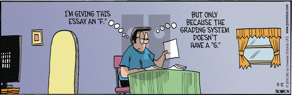 Grand Avenue on Saturday November 12, 2016 Comic Strip