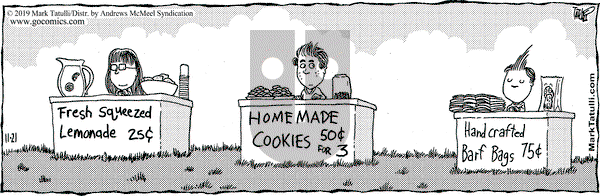 Lio on Thursday November 21, 2019 Comic Strip