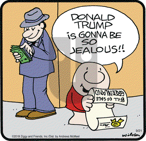 Ziggy on Saturday September 21, 2019 Comic Strip