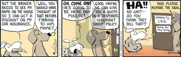 DeFlocked on Tuesday April 5, 2011 Comic Strip