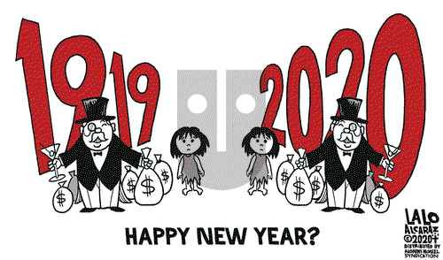 Lalo Alcaraz on Thursday January 2, 2020 Comic Strip