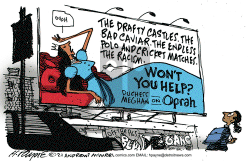 Henry Payne on Thursday March 11, 2021 Comic Strip