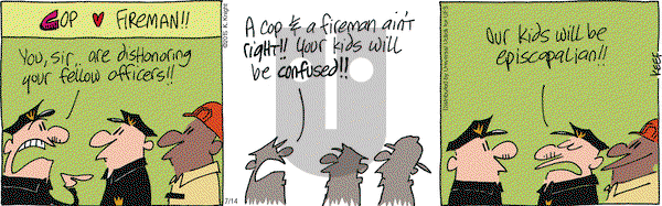 The Knight Life on Tuesday July 14, 2015 Comic Strip