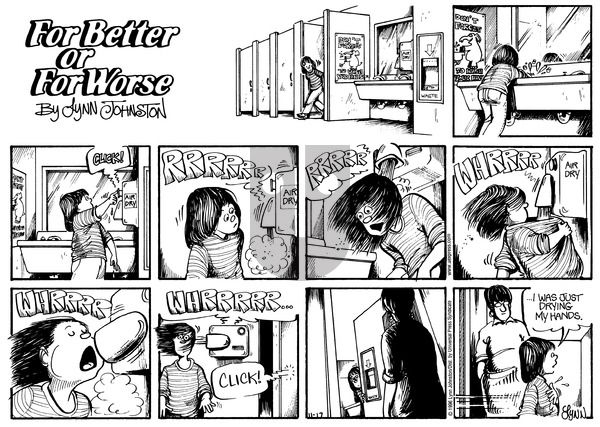 For Better or For Worse on Sunday November 17, 1996 Comic Strip